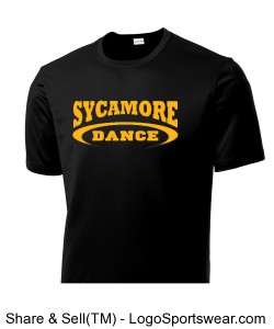 Dance fan athletic shirt Design Zoom