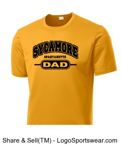 Sycamore DAD athletic shirt Design Zoom