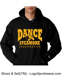 Sycamore Spartanette Dance Hoodie Design Zoom