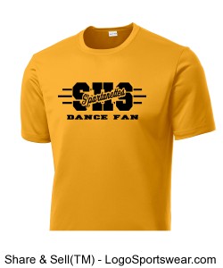 Spartanette dance fan athletic shirt Design Zoom