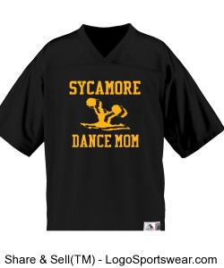 Sycamore Dance Mom jersey style #2 Design Zoom